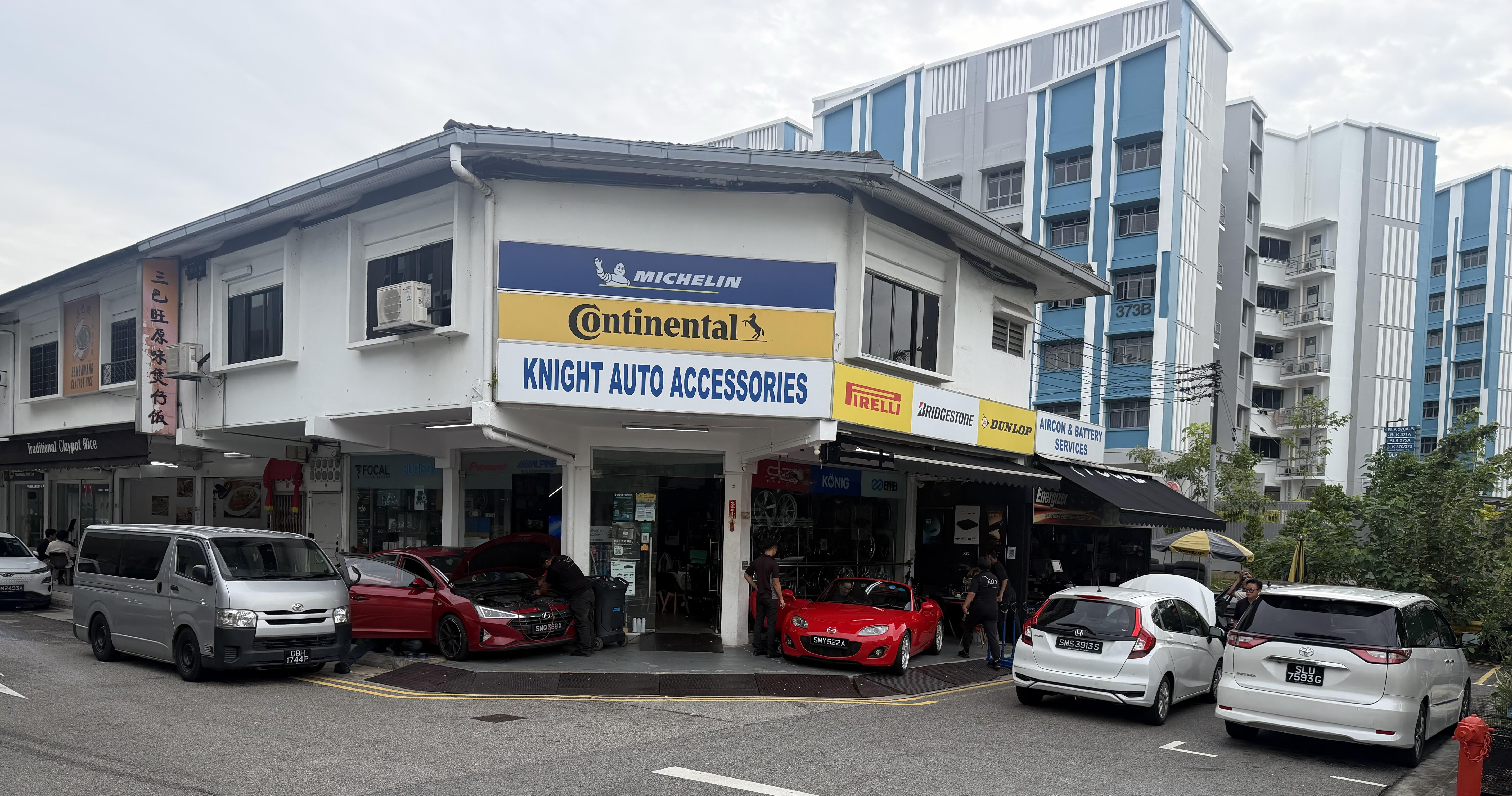 KAA Tyre Shop Sembawang — Knight Auto Accessories